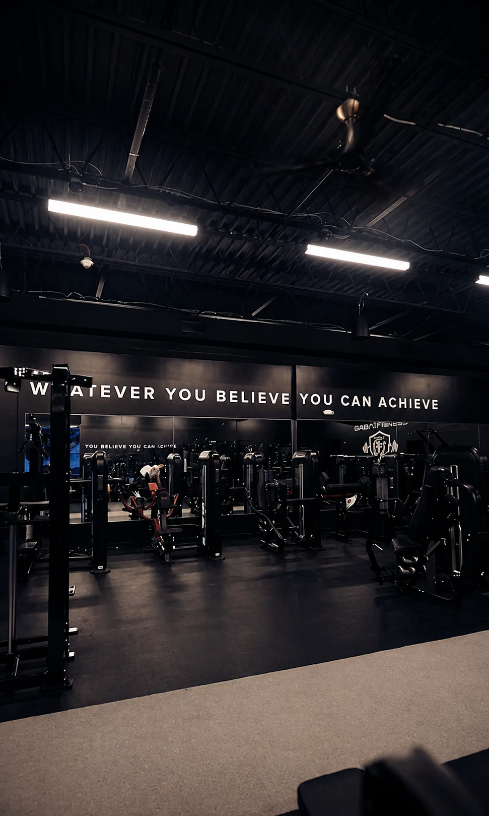 Gabai Fitness gym interior with premium equipment